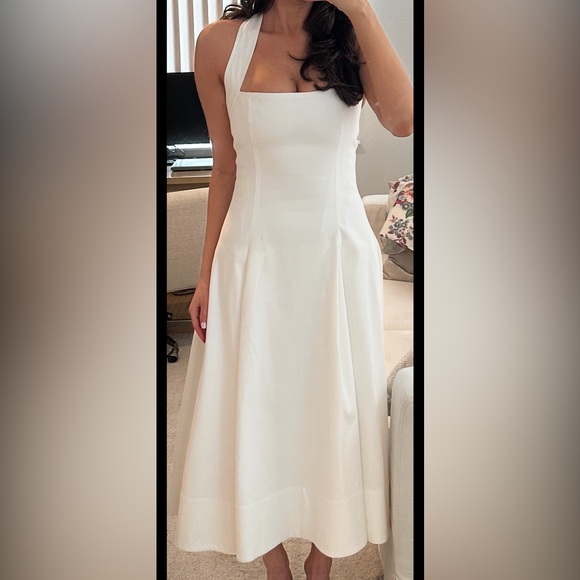 KHAITE Lalita midi dress - Picture 4 of 5